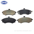 Pastillas de freno 58101-2DA31 para Hyundai Elantra 2000